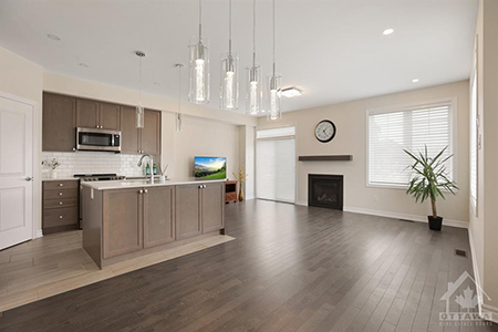 Kitchen/Living/Dining Room 